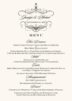 Flourish Monogram 04 Contemporary and Classic Menus