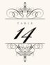 Flourish Monogram 05 Contemporary and Classic Table Numbers