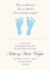 Footprints Birth Announcements