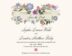 Garden Flurry Contemporary and Classic Save the Dates