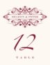 Ginger Breeze Contemporary and Classic Table Numbers