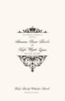 Crowned Vintage Monogram Wedding Programs