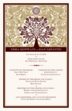 My Paisley Life Hindu Wedding Card Indian/Hindu Wedding Programs