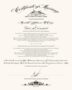 Italian Contemporary and Classic Wedding Certificates