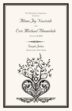 Jewish Tree of Life Heart Wedding Programs