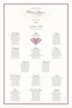 Love Assounta Contemporary and Classic Wedding Seating Charts