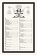 Geek Wedding Love Machine Contemporary and Classic Wedding Seating Charts