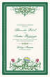 Moon Bloom Contemporary and Classic Wedding Programs