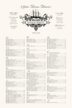 Seaworthy Navigation Beach and Seashell Wedding Seating Charts