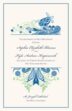 Paisley Turtle Beach and Seashell Wedding Programs