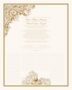 Paisley Power Pompous Peacock Birds and Butterflies Wedding Certificates