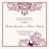 Pompous Peacock (Square) Wedding Programs