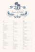 Paisley Palm Tree Beach and Seashell Wedding Seating Charts