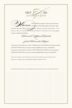 Quaker Justified Contemporary and Classic Wedding Certificates