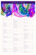 Royal Blue & Purple Colorful Abstraction Contemporary and Classic Wedding Seating Charts