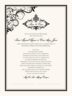 Scottish Luckenbooth Spiral Swirl Celtic Wedding Certificates