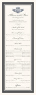 Silver Claddagh Border Celtic Wedding Programs