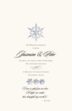 Snowflake 03 Winter and Holiday Wedding Programs