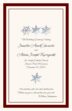 Winter Snowflake Pattern 01 Winter and Holiday Wedding Programs