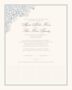 Snowstorm 02 Winter and Snowflake Wedding Certificates