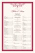 Song Contemporary and Classic Wedding Seating Charts