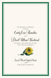 Sunflower Wedding Programs