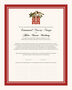 Two Birds Double Happiness Chinese, Japanese, and Eastern Inspired Wedding Certificates