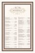 Victorian Flourish Contemporary and Classic Wedding Seating Charts