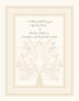 Paisley Tree of Life Flower Wedding Certificates