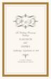 Compendium Monogram Contemporary and Classic Wedding Programs