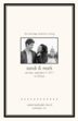 Understated Photo Wedding Programs