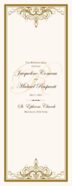 Flirty Eyes Top & Bottom Contemporary and Classic Wedding Programs