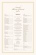 Elegance Monogram 28 Contemporary and Classic Wedding Seating Charts