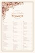 Paisley Garden Contemporary and Classic Wedding Seating Charts