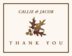 Oak and Acorn Leaves, Flowers, Vineyard & Grapes Thank You Notes