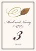 Swirly Leaves Autumn and Fall Leaves Table Numbers