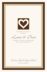 Akoma Adinkra Square  Wedding Programs