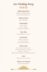 Map of Africa  Wedding Programs