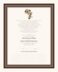 Map of Africa  Wedding Certificates