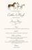 Amble  Wedding Menus