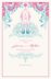 Paisley and Peacocks  Wedding Programs