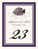 Blue Fish Superswirl  Table Numbers