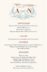 Bodini Birds  Wedding Menus