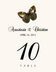 Butterfly Assortment  Table Numbers