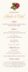Celebrate  Wedding Menus