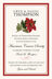 Poinsettia  Donation Cards