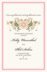 Colorful Shield of David  Wedding Programs