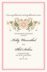 Colorful Shield of David  Wedding Programs