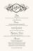 Curly Sue  Wedding Menus