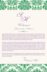 Damask Twist Welcome Letter  Wedding Programs